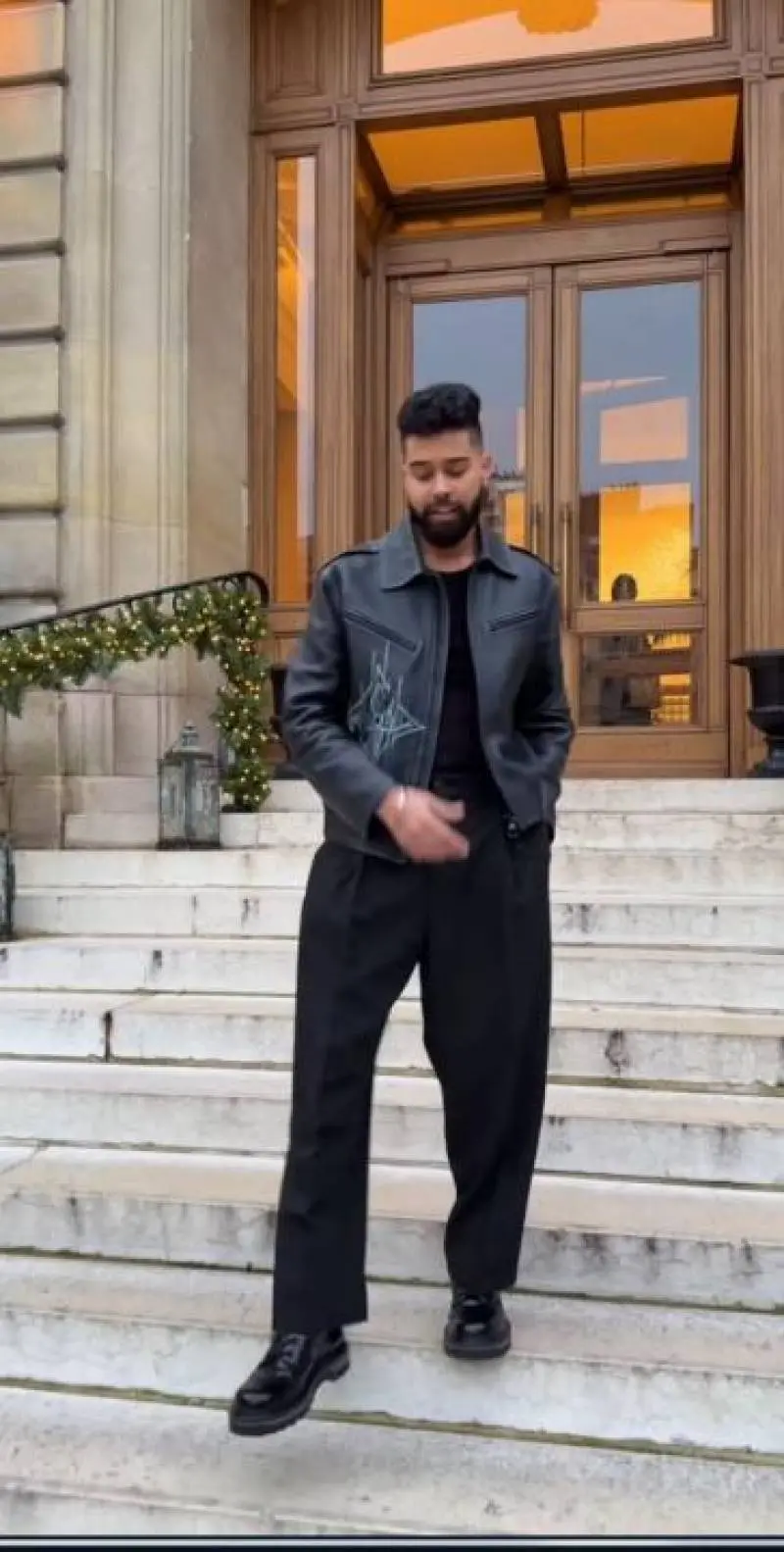 Louis Vuitton AP DHILLON IMPORTED JACKET BLACK - Image 8