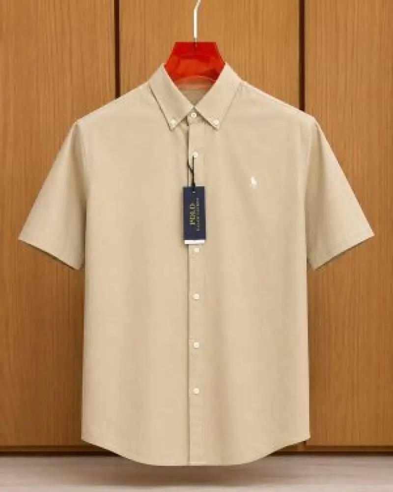Ralph LAUREN POLO STORE ARTxICLE IMPORTED leelan fabric SHIRT