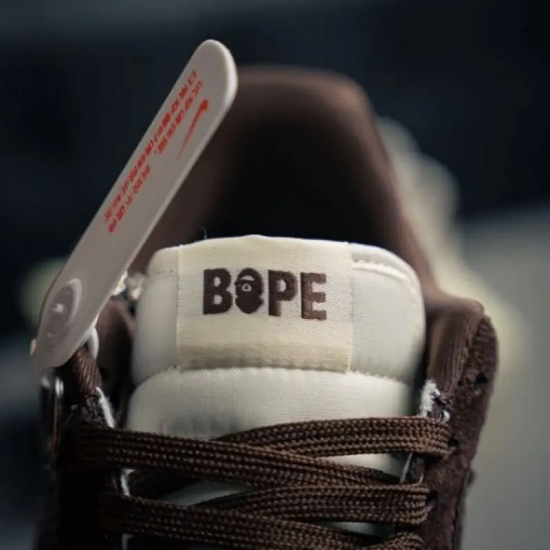 Nike Airforce 1 Beige Brown 1827 - Image 3