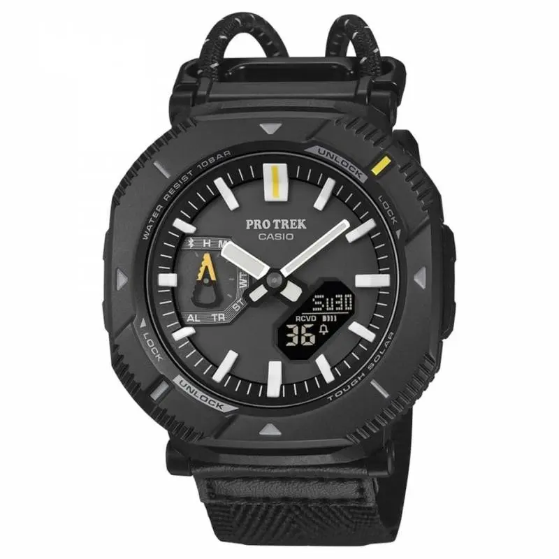 Casio Pro Trek PRJ-B001B-2 black and white - Image 2
