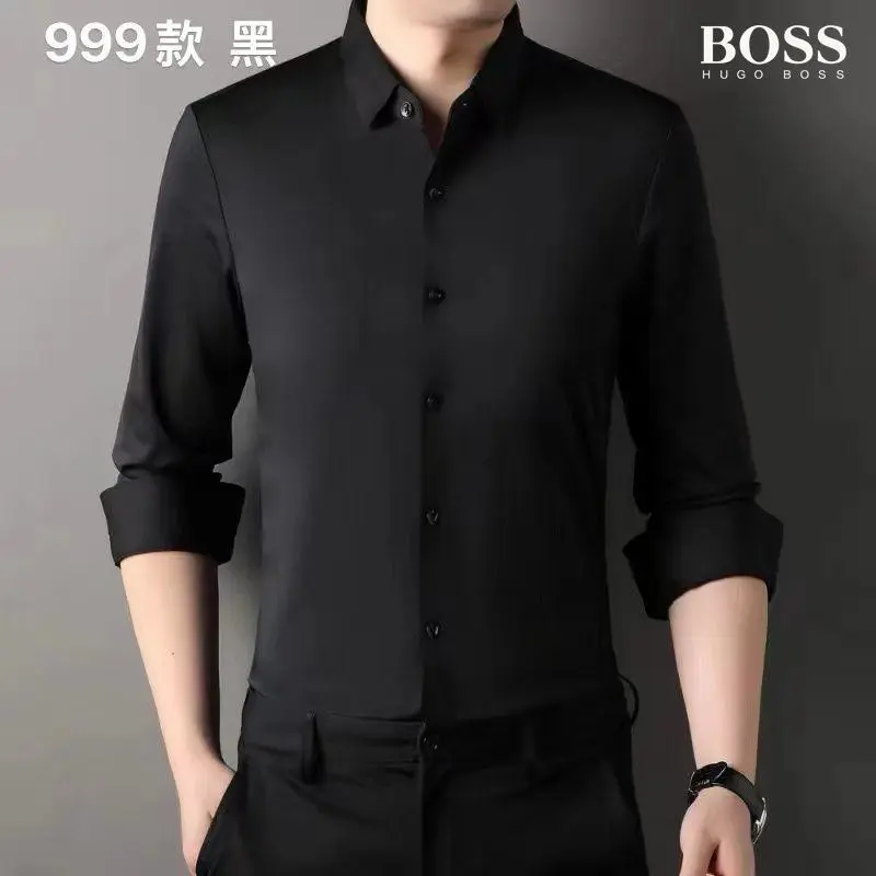Bos Full Sleeves Shirt Blacko