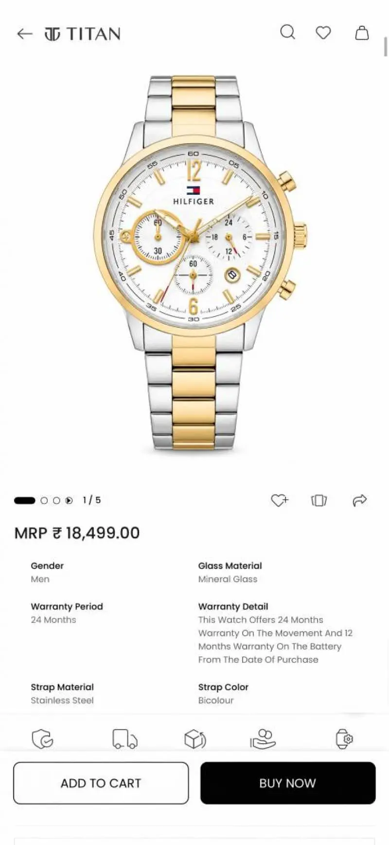 Tommy Evan 2 ton gold white - Image 6