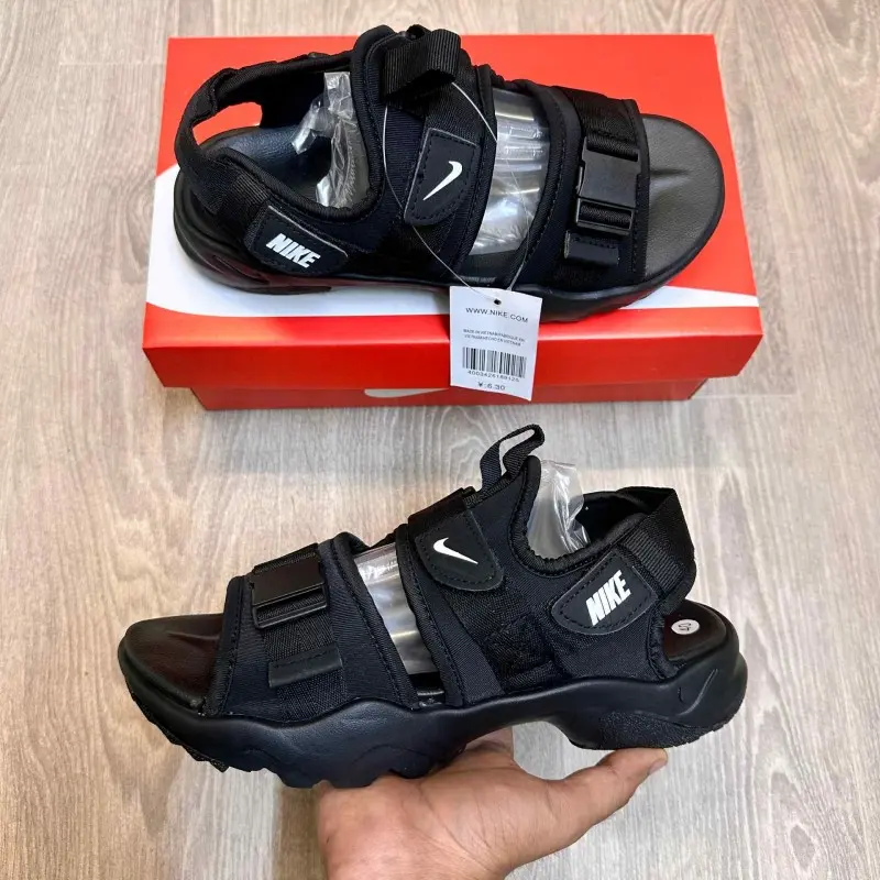Nike Canyon All Black Premium Sports Sandal