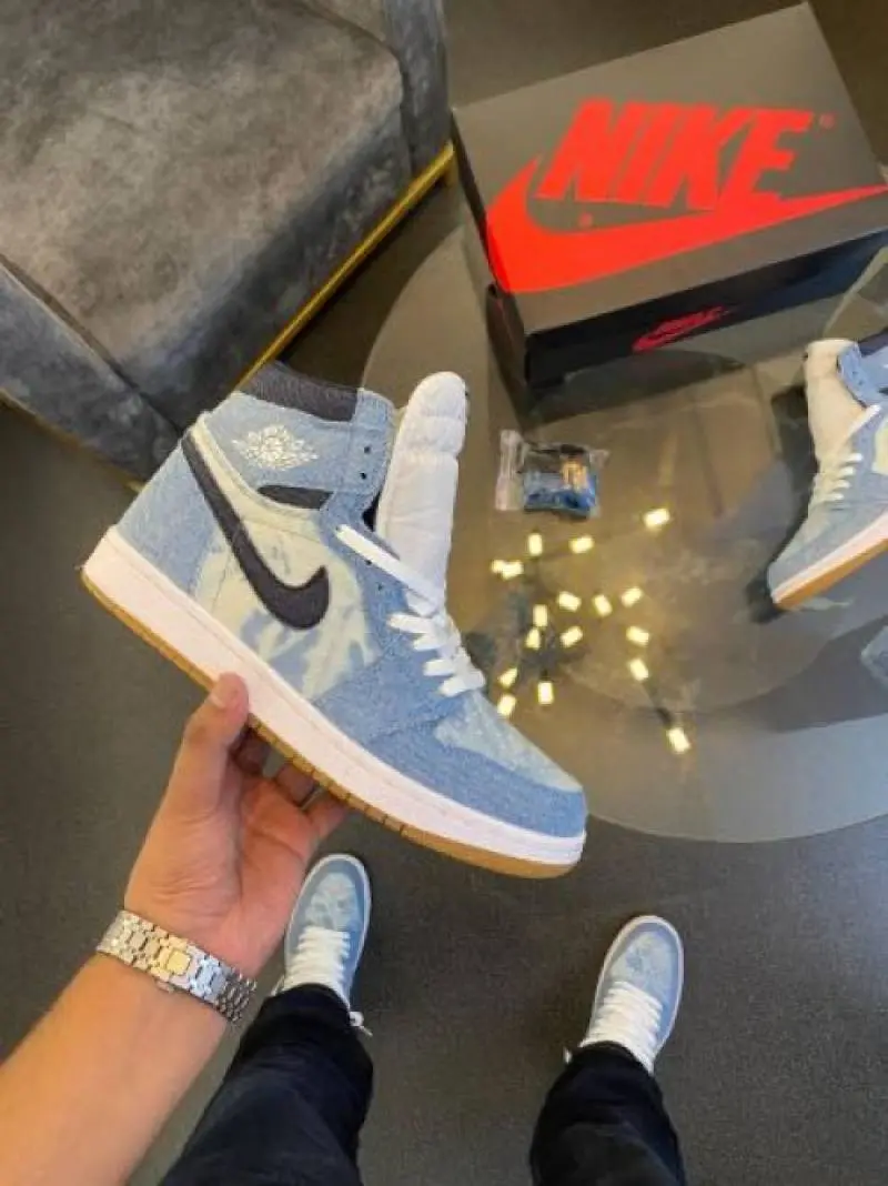 Air jordan 1 retro high OG denim sale - Image 7