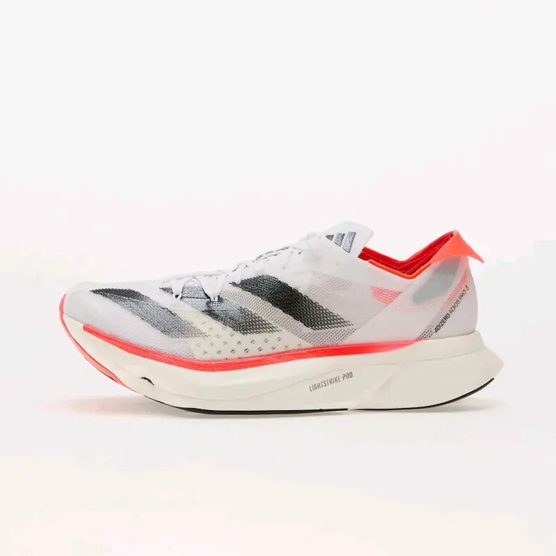 Adidas Adizero Adios Pro 3 Cloud White Solar Red 1248 - Image 3