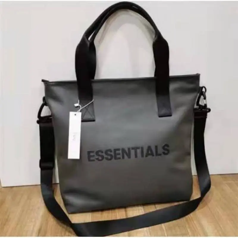 Essential Fear Of God Grey WaterProof Unisex Tote Bag - Image 6