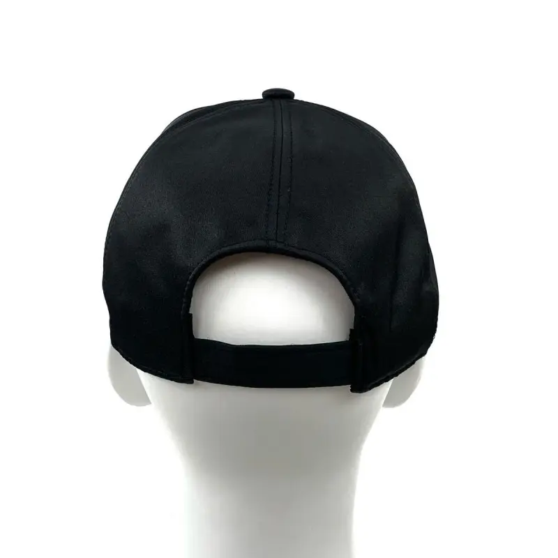 Prada Re Edition Nylon Black Front Logo Premium Unisex Cap (With Safety Box) - Image 10