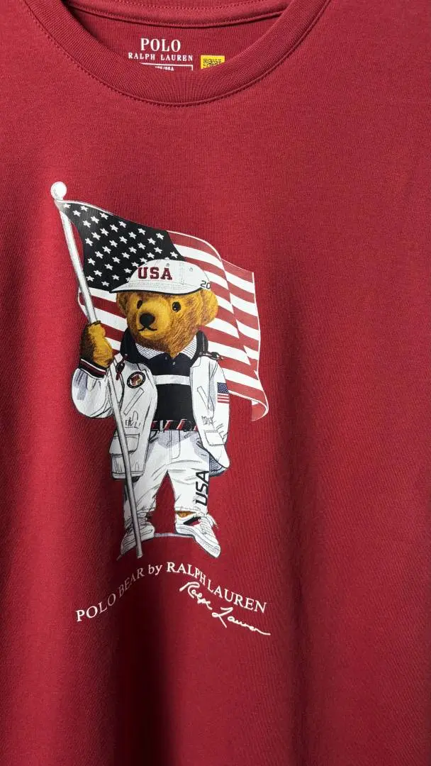 Ralph Lauren Bear Premium Round Neck T-Shirt 1107 - Image 3