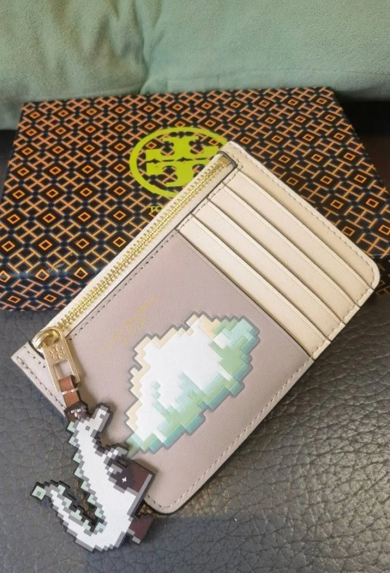 Tori Burch 03 Card Case Wallet With OriginalBox CarryBag - Image 3