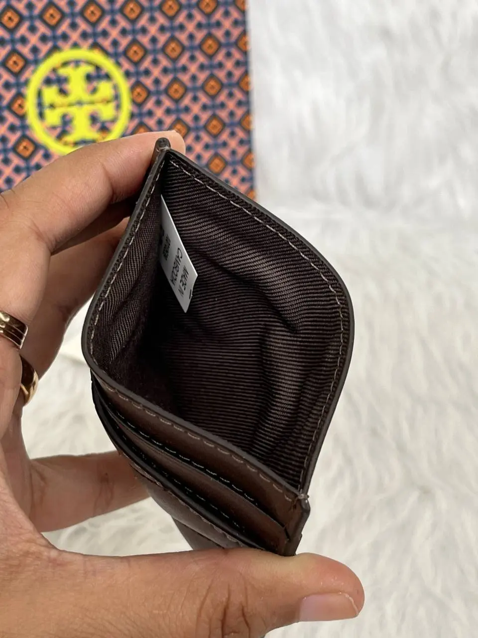 Tori Burch TC 1 Premium Quilted Card Holder With OriginalPacking - Image 5