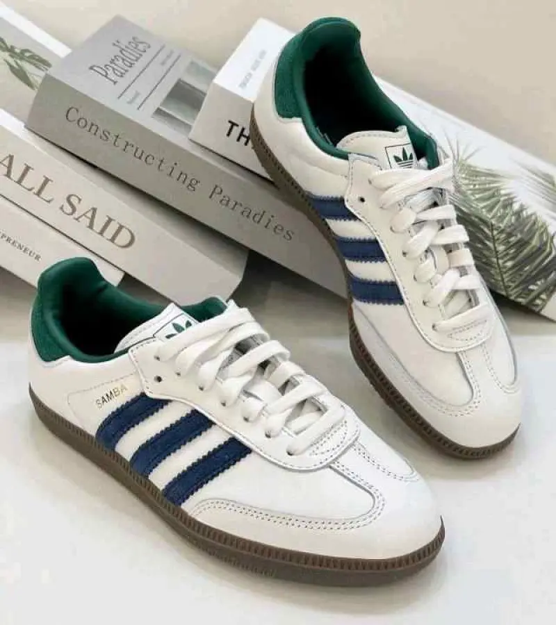 Adidas Samba OG WhiteCollegiate Green - Image 6