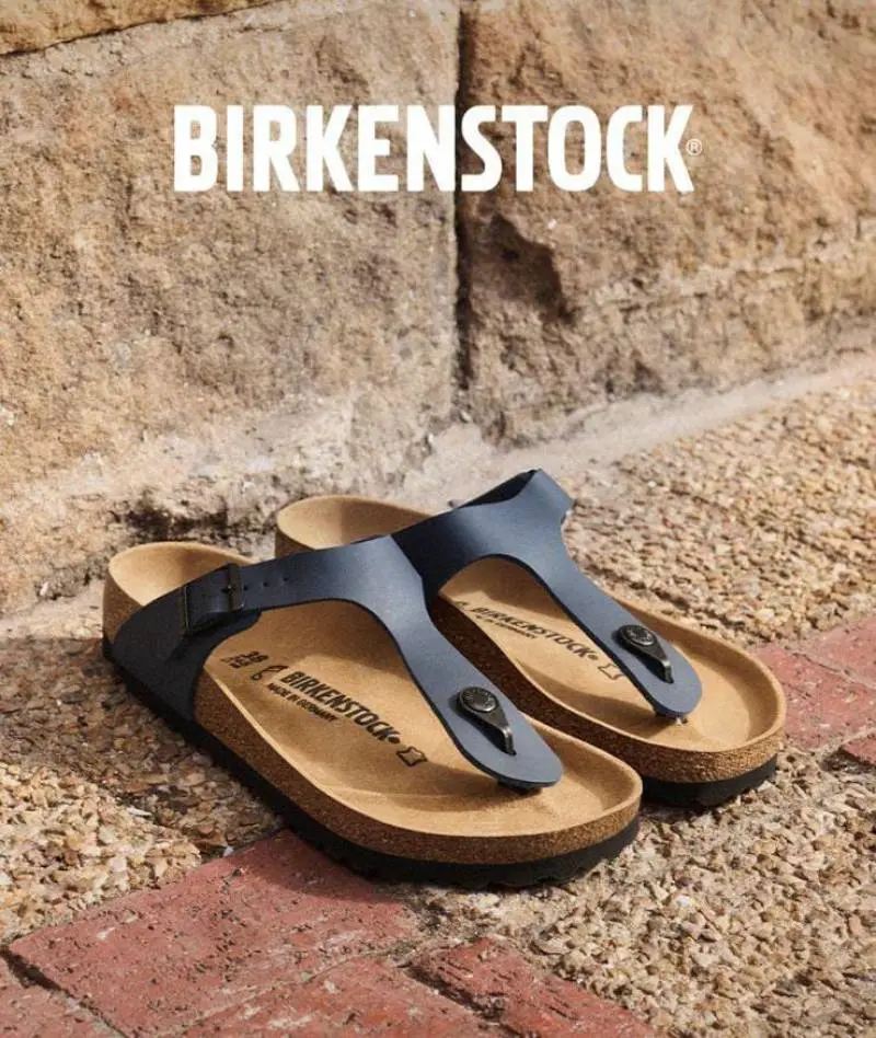 Birkenstock Gizeh ramse Navy Blue Leather