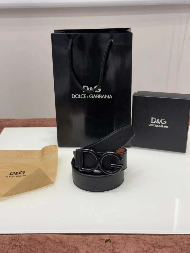 Dolce Gabana Belt DG-001 Black - Image 3