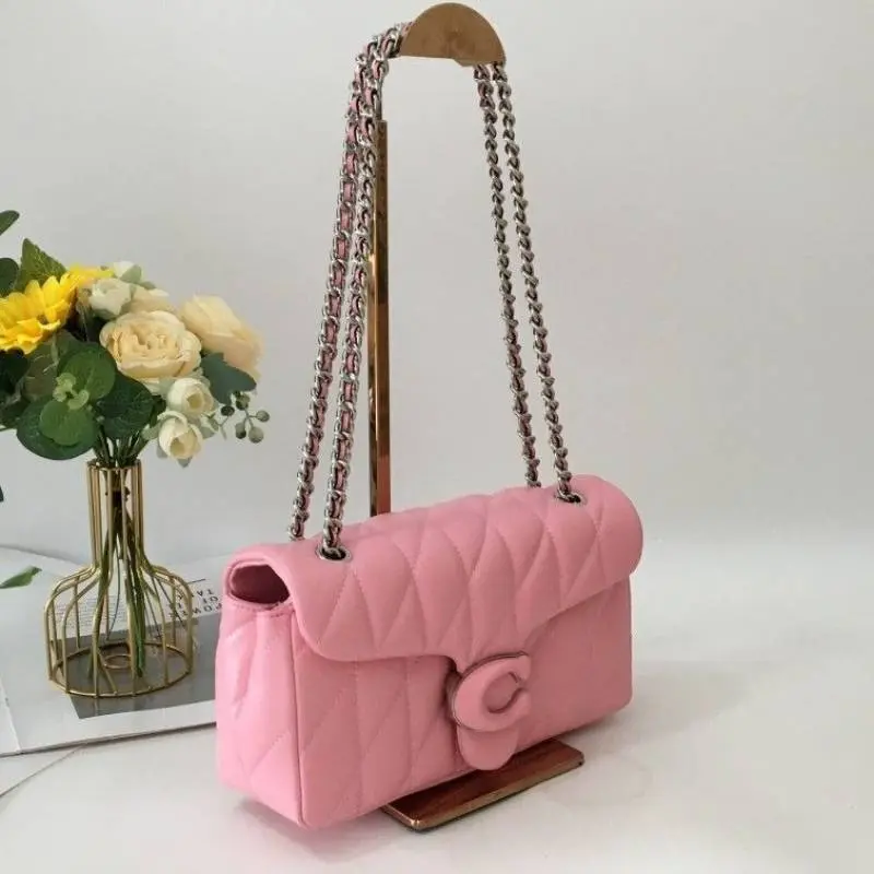 Coach Tabby 20 Shoulder Bag With OG Box & Dust Bag (Pink Purple-948) - Image 3