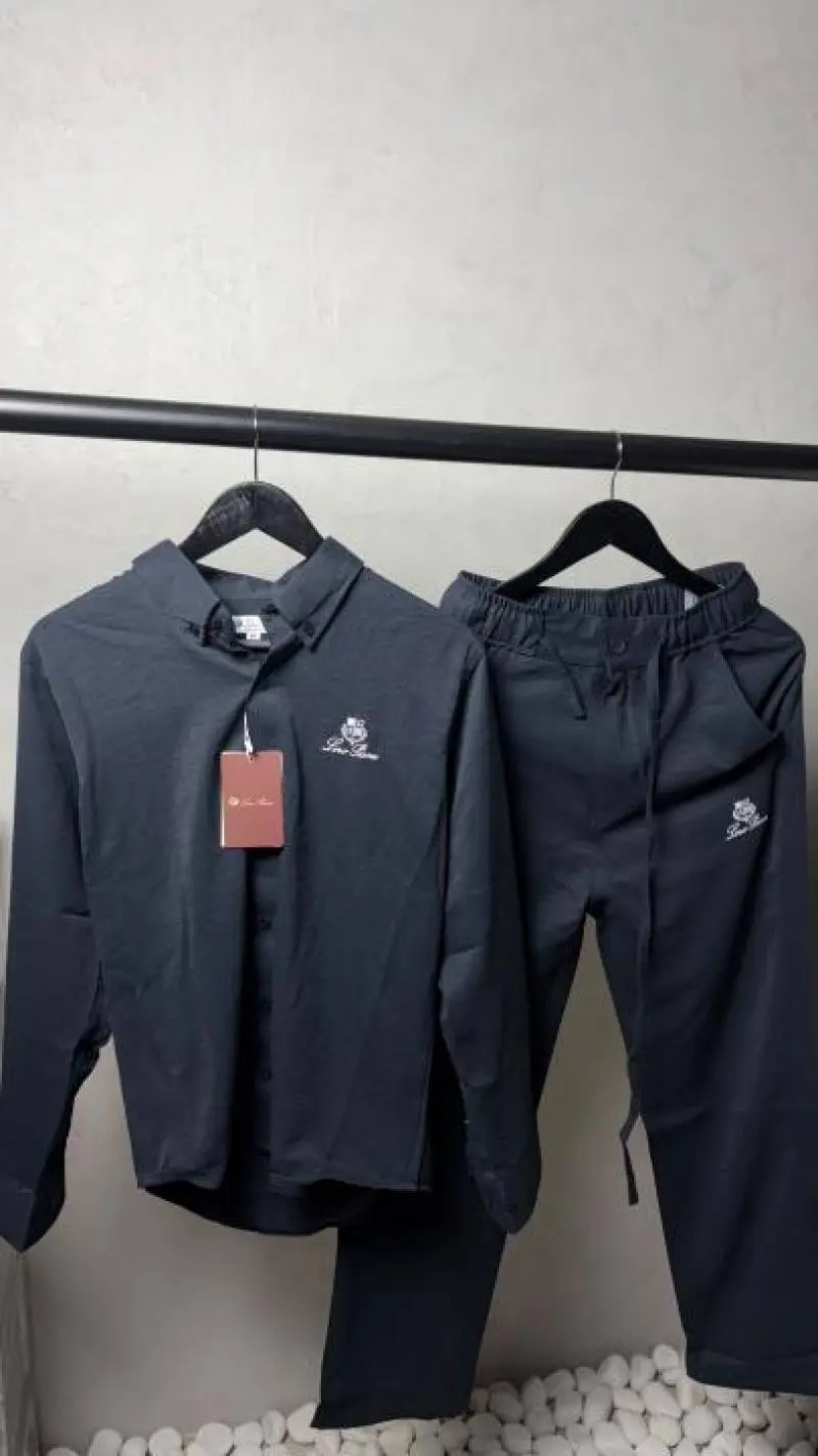 Loro Pian a Premium Linen Track Suit 2681 - Image 5