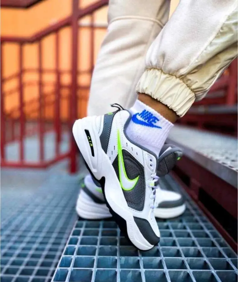 Nike Air Monarch Iv Trainers X White Cool Grey - Image 2