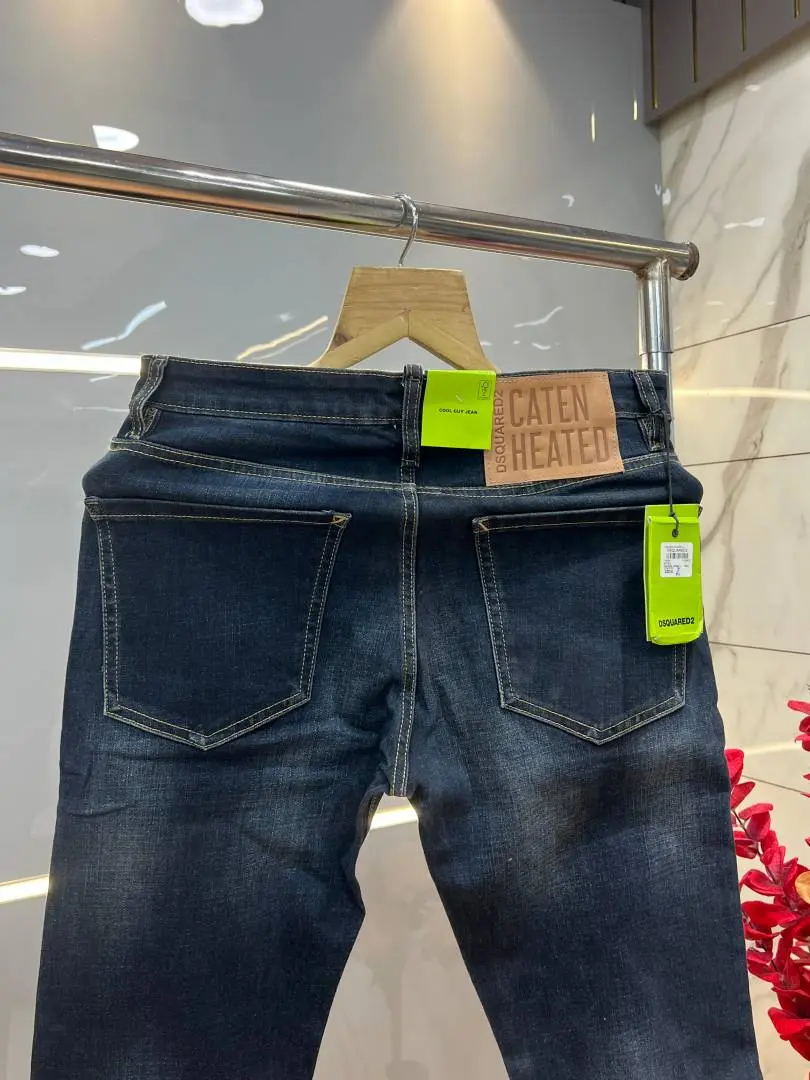 Dsquare D Premium Imported Stretchable Lycra Fabric Denim Sale Offer 1039 - Image 2
