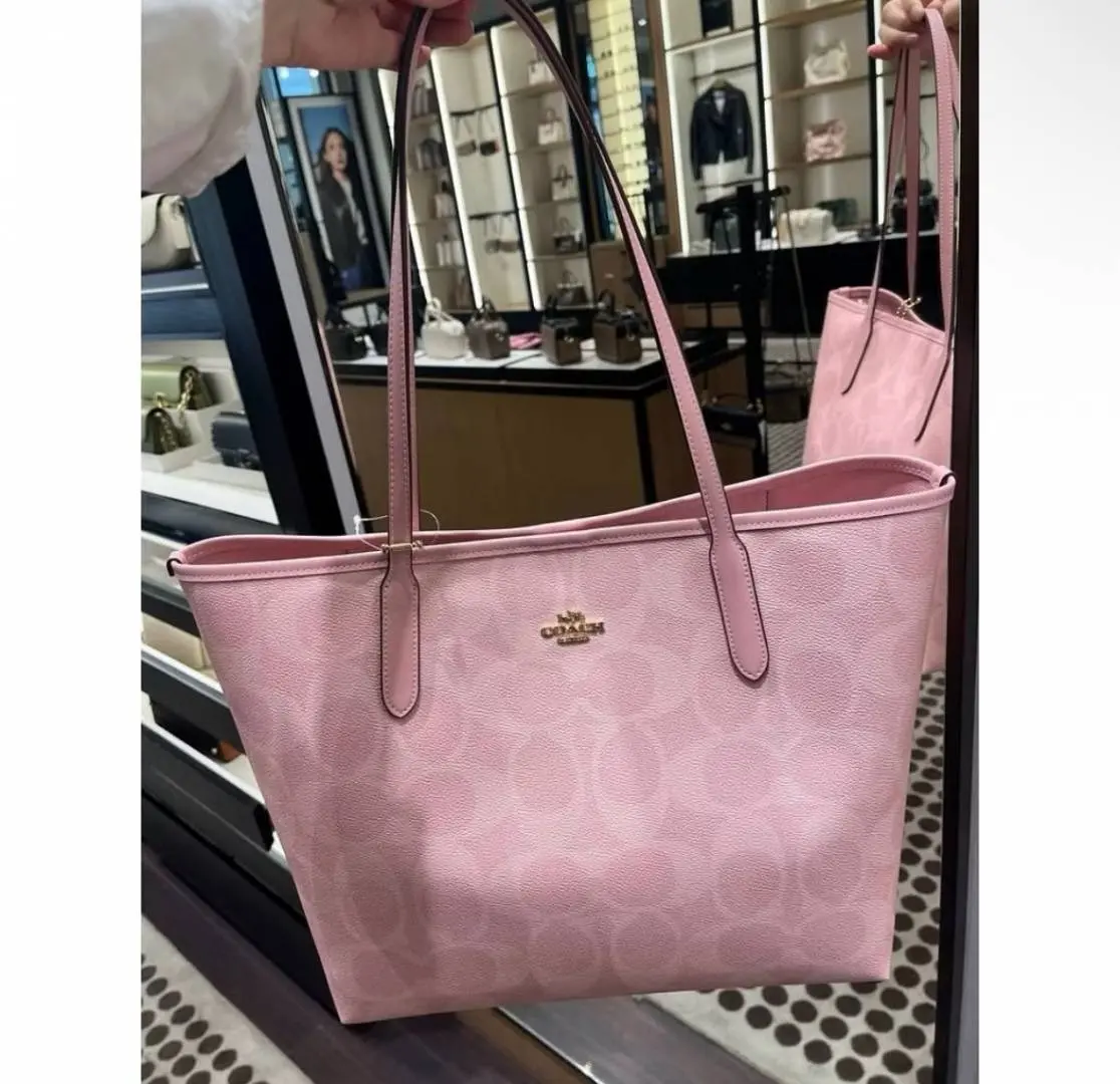 Coach City Tote Pink Edition With OriginalBox - Image 3