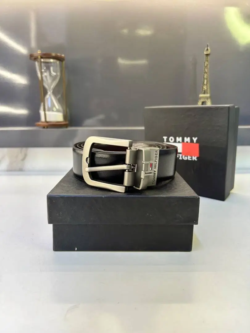 Tommy Hilfigar Grey Belt Fa 846 - Image 2
