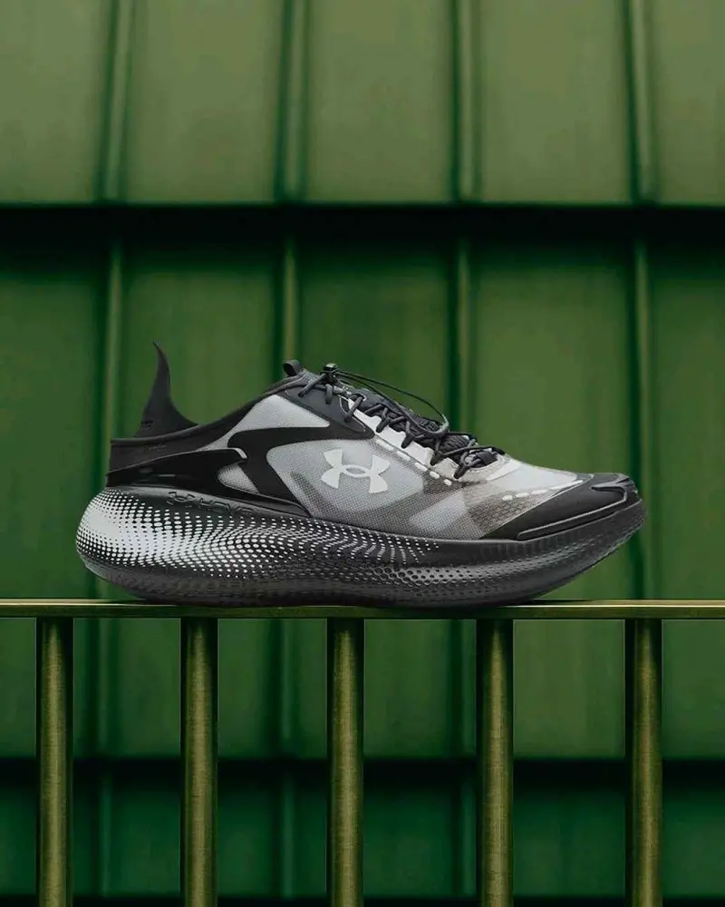 Underr Armour UA Echo SlipSpeed Black White 2606 - Image 5
