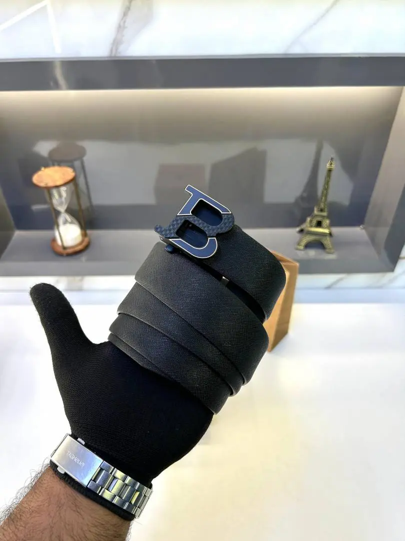 Burberry Black Gold Belt Fa 744 - Image 2