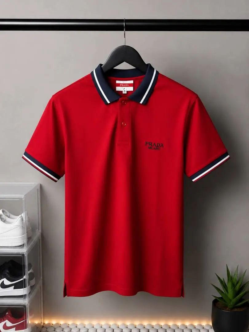 Prada Premium T Shirt with original box packaging 1811. Sale-offer VS1000