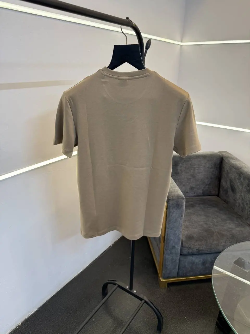 Hackett beige imported round neck tshirt - Image 3