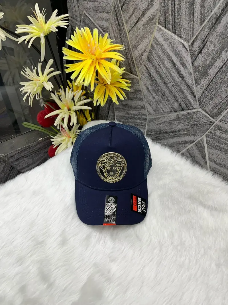 Versace Medusa Logo Net Premium Unisex Cap (With Safety Box)