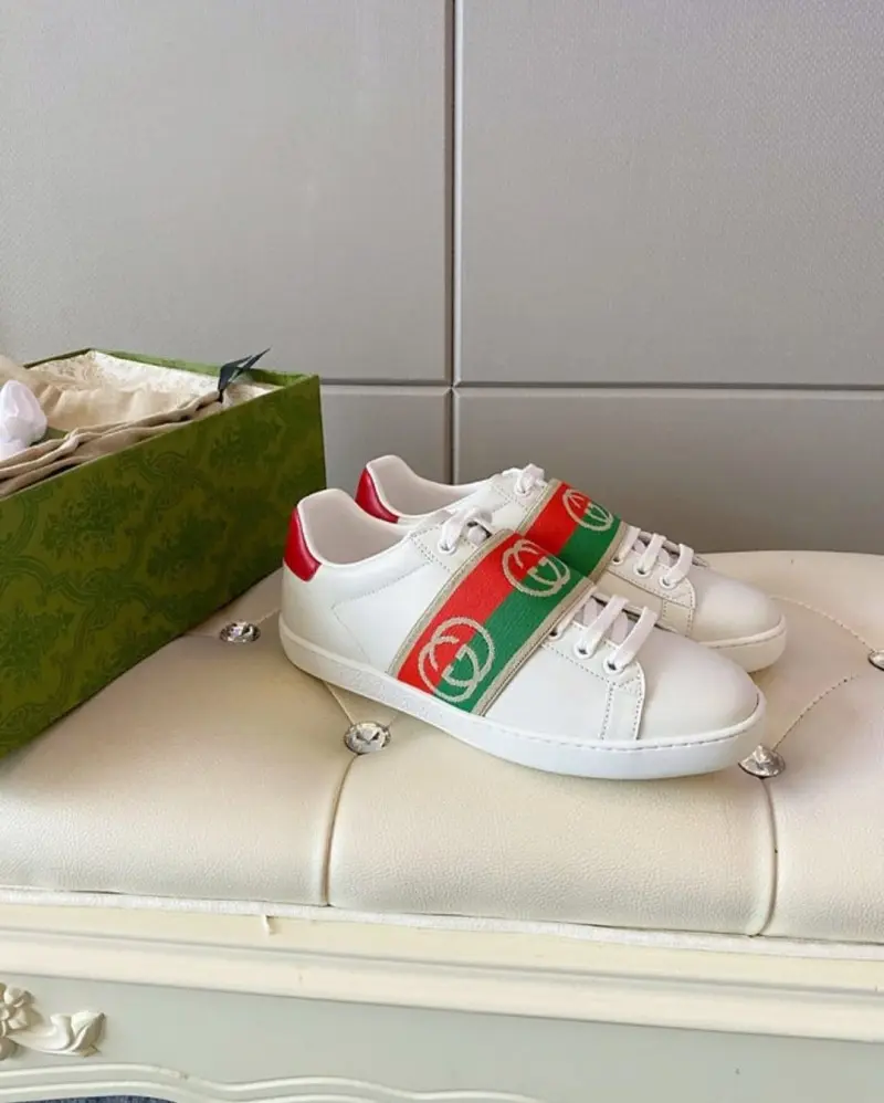 Gucci ace premium sneakers white-- - Image 2