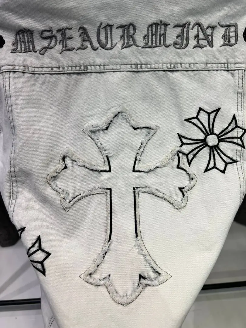 CHROME HEARTS IMPORTED STORE ARTICLE DENIM JACKET - Image 6