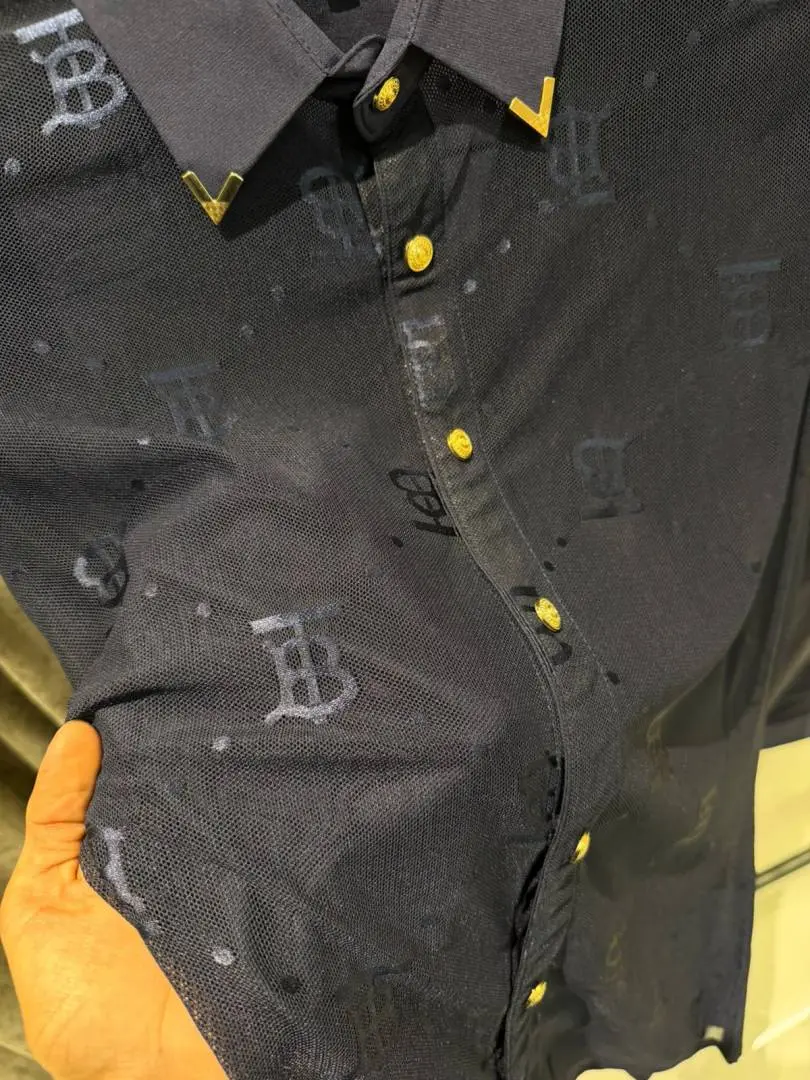 Burberry IMPORTED STORE ARTICLE CHINA FULL SLEEVES SHIRT - Image 3