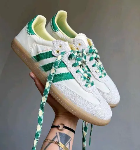 Adidas Samba Wales Booner Cream Green
