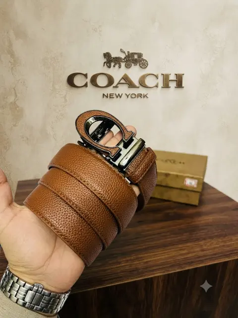 18 Coach PREMIUM QUALITY AUTOMATIC LOCK BELT