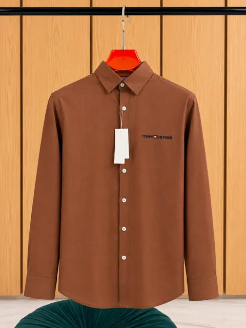 Tommy HILFIGER IMPORTED STORE ARTICLE SHIRT LINEN FABRIC