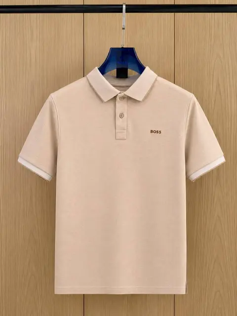 BOSS IMPORTED STORE ARTICLE POLO T-SHIRT BOX PACK LIGHT PINK