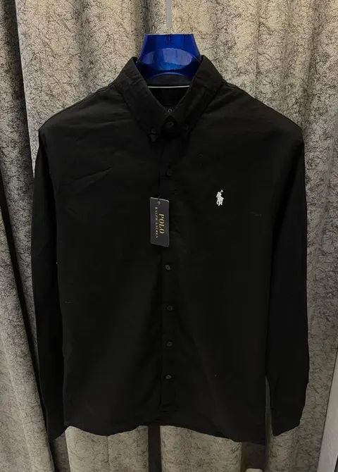 Ralph LAUREN P-OLO IMPORTED STORE ARTICLE SHIRT linen fabric