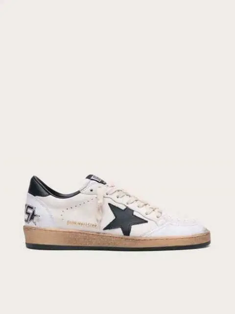 Golden Goose Ball-Star Low White Black 2719