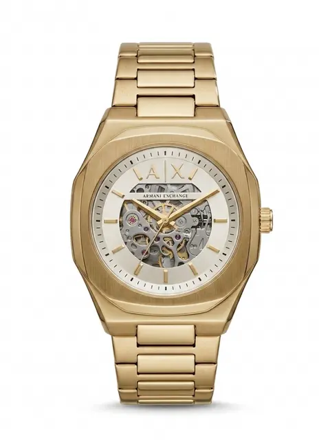 Armani Exchange Ax2418 Hampton Automatic gold white