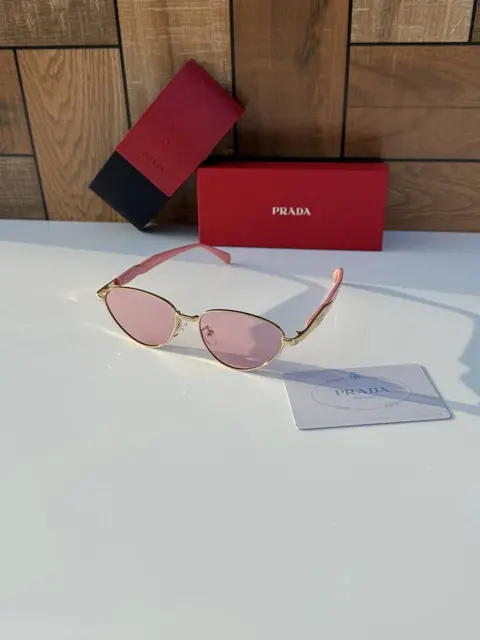Prada 58029 gold pink