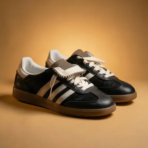 Wales Bonner X Adiddass Samba Pony Black 707
