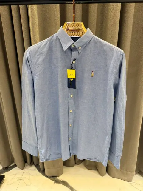 Ralph LAUUREN LINEN SHIRTS sky