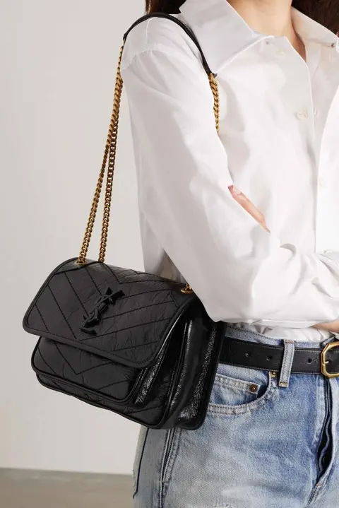 Ysl niki 1825 Small ShoulderBag With Original Box & DustCover