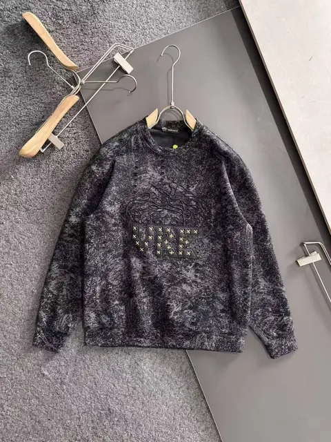 Versace IMPORTED SWEATSHIRT STORE ARTICLE BLACK