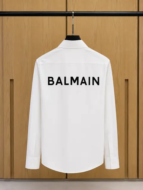 Balmain IMPORTED STORE ARTICLE SHIRT WHITE