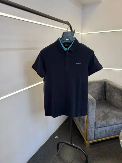 Hugo bos imported polo tshirt navy blue salw