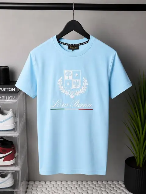 Loro Pian-a Premium Polo T-Shirts with OG box Packaging 1581 Sale offer Vs1000