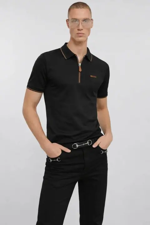 ZEGNA IMPORTED STORE ARTICLE POLO T-SHIRT