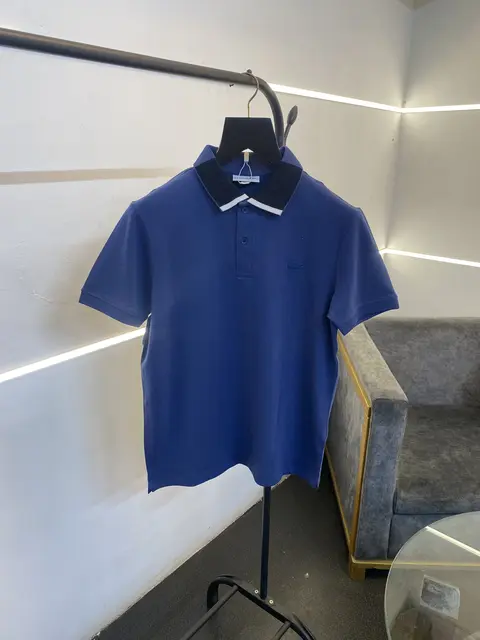Lacoste imported polo tshirt blue sale