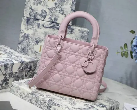 Dior Lady My ABC Matte Pink With OG Box & Dust Bag (Pink-1120)