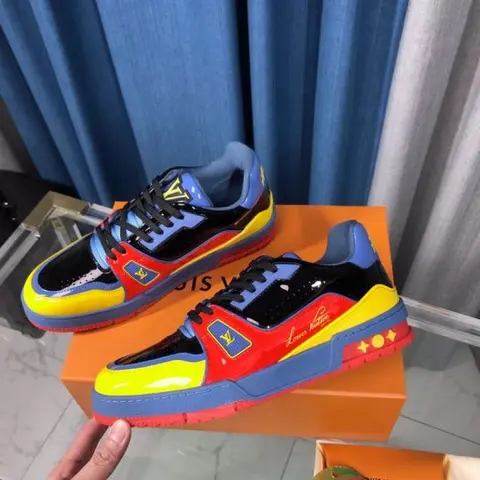 Louis Vuitton Trainer Marine sale no return sale